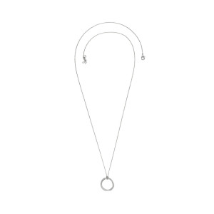 ADORE JEWELRY - Necklace with an irregular circular pendant