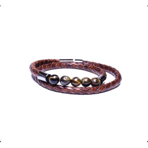 brown Wrap Bracelet