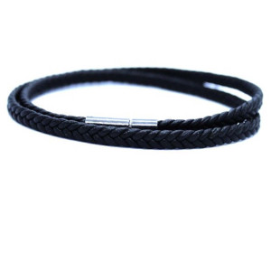 Black Wrap Braided bracelet